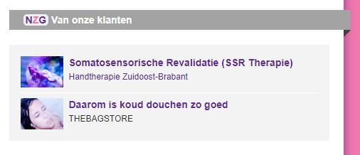 adverteren op nationale zorggids